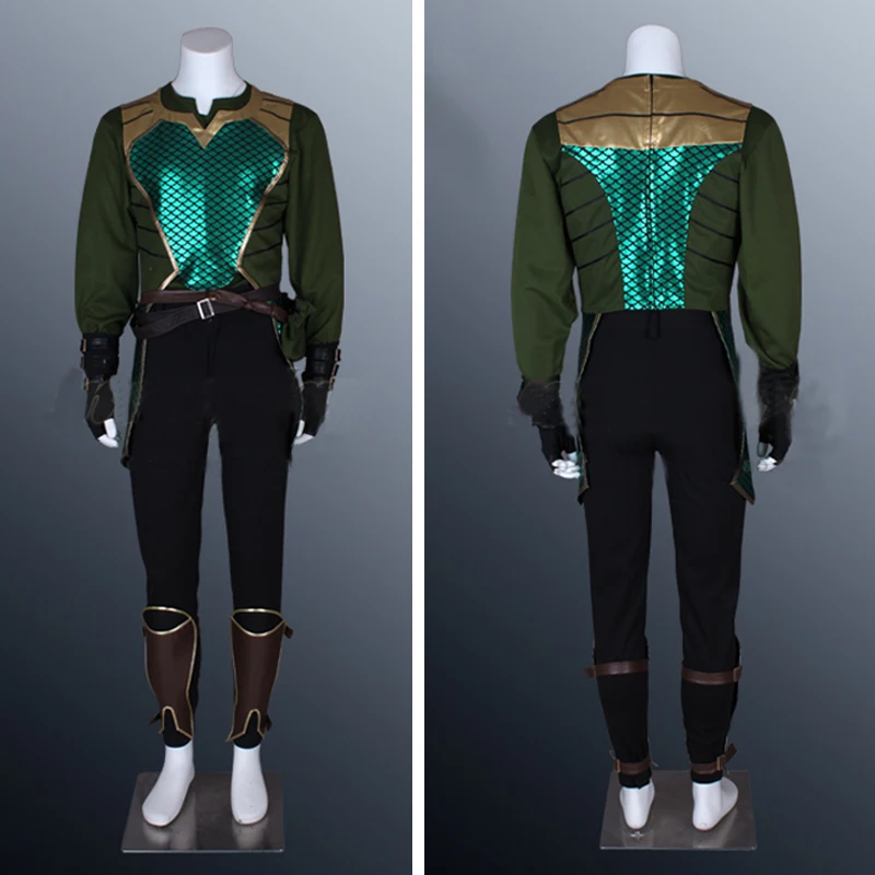 Косплей diy Loki косплей костюм Мстители Тор темный мир Локи костюмы на Хэллоуин необычный зеленый костюм на заказ