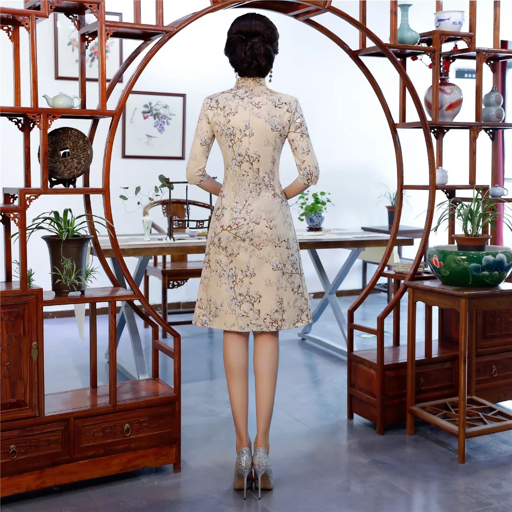 

2018 3/4 Qipao Cheongsam