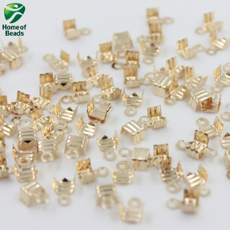 2020 обжимные концевые колпачки для шнура соединители с пряжками застежка 3x6 мм