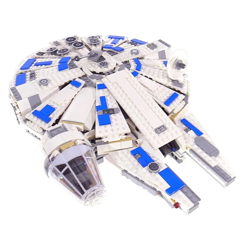S1077 Kessel Run Millennium Star Wars Сокол совместимый 75212 05142 строительные блоки StarWars игрушки кирпичи для детей