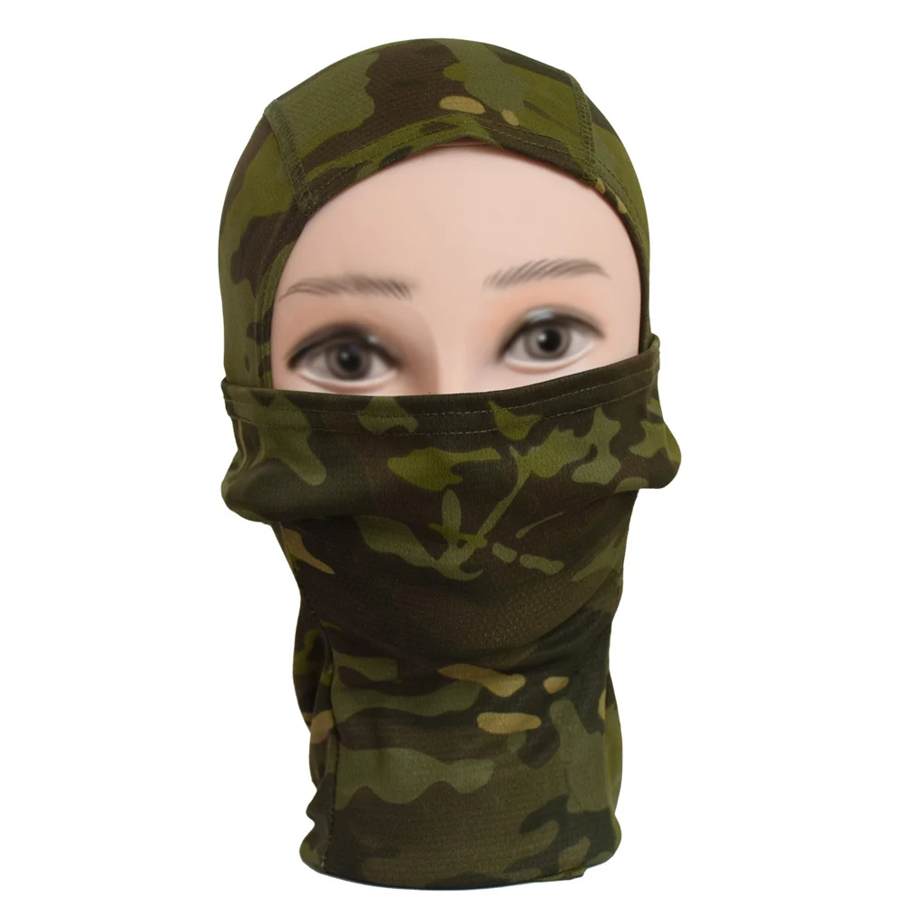 Универсальная камуфляжная Балаклава маска для лица уличная военная игра