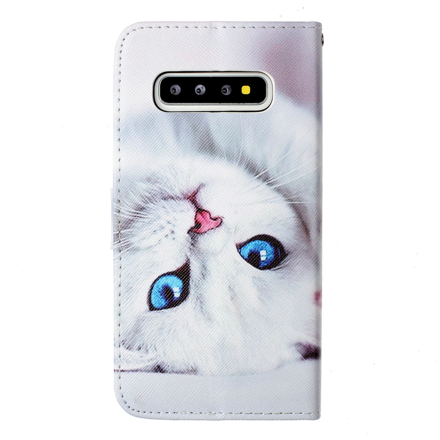 Кожаный чехол-книжка с откидной крышкой для samsung Galaxy S10 S10Plus S10Lite A7 A 750 M10 A10M20 M30 A30 A50 стиль книга милый цветной чехол