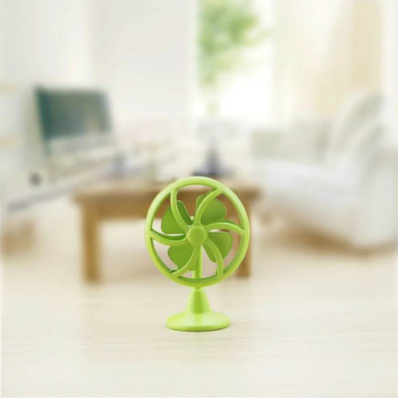 Высокое качество Ретро Вентилятор сплав Металлические Миниатюрные игрушки 4