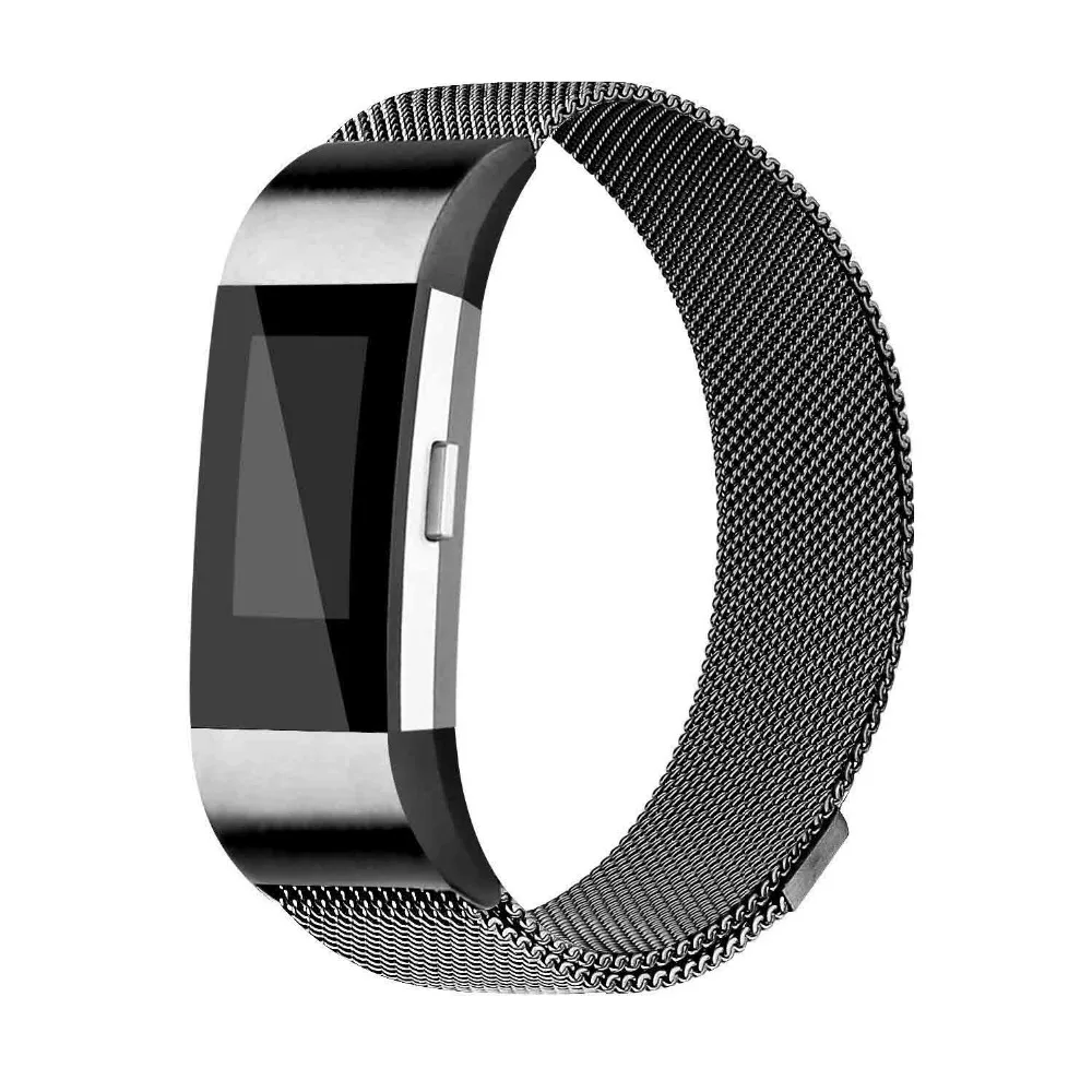 Высокое качество нержавеющая сталь Ссылка браслет для Fitbitf Charge2 часы серии