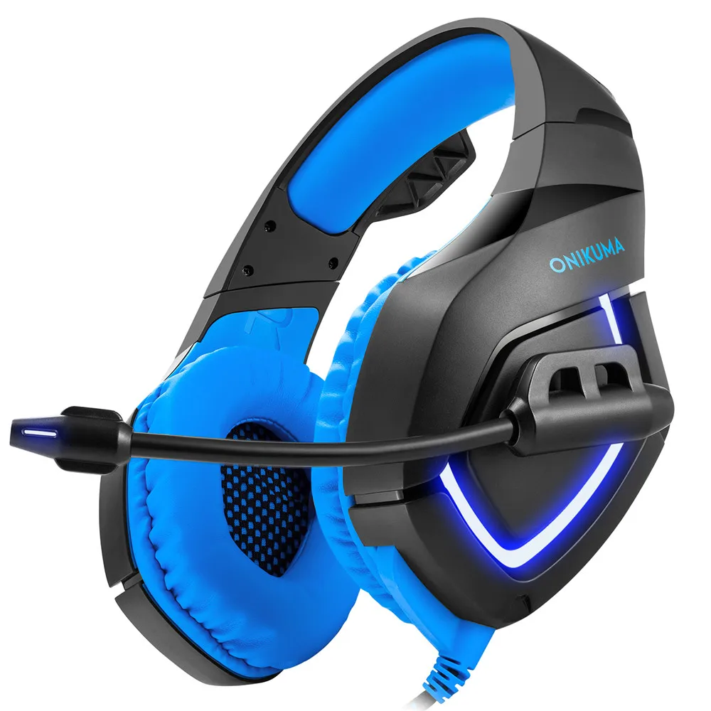 ONIKUMA K1 камуфляжная игровая гарнитура Dee Bass Игровые наушники PS4 наушники с микрофоном для ПК мобильный телефон Xbox планшет