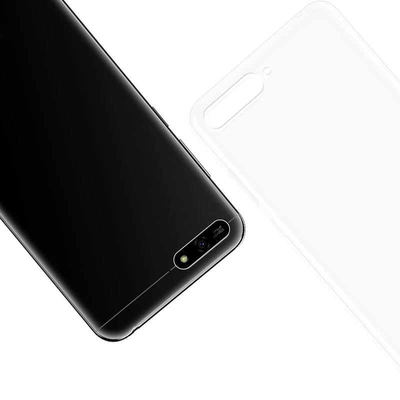 Ультратонкий Прозрачный устойчивый к царапинам чехол для Huawei Y6 2018/Honor 7A/Honor 7A
