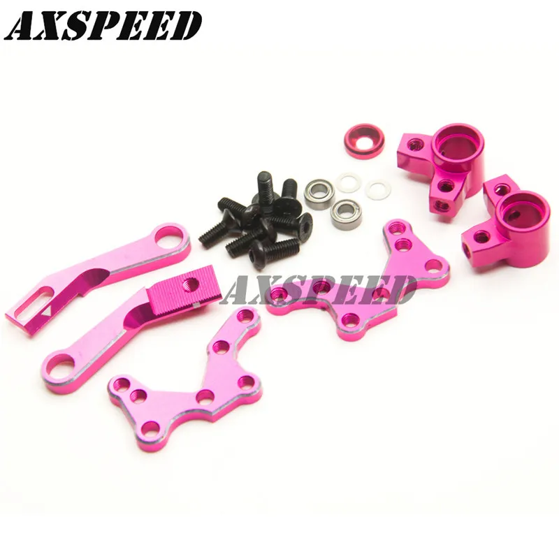 1/10 RC автомобиль регулируемая алюминиевая система рулевого управления для Sakura D4