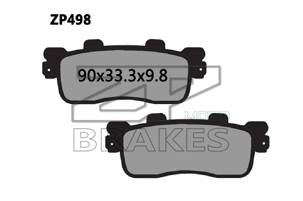 Organic Kevlar Brake Pads For KYMCO People GT 300i 2010 2013 Downtown 200i Rear OEM New High Quality ZPMOTO|kevlar brake pads|kymco padsrear pads |