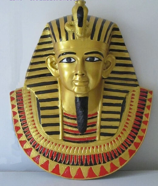 007946 Красивая Бронзовая скульптура Голова Статуя Ramses фараоны Древнего