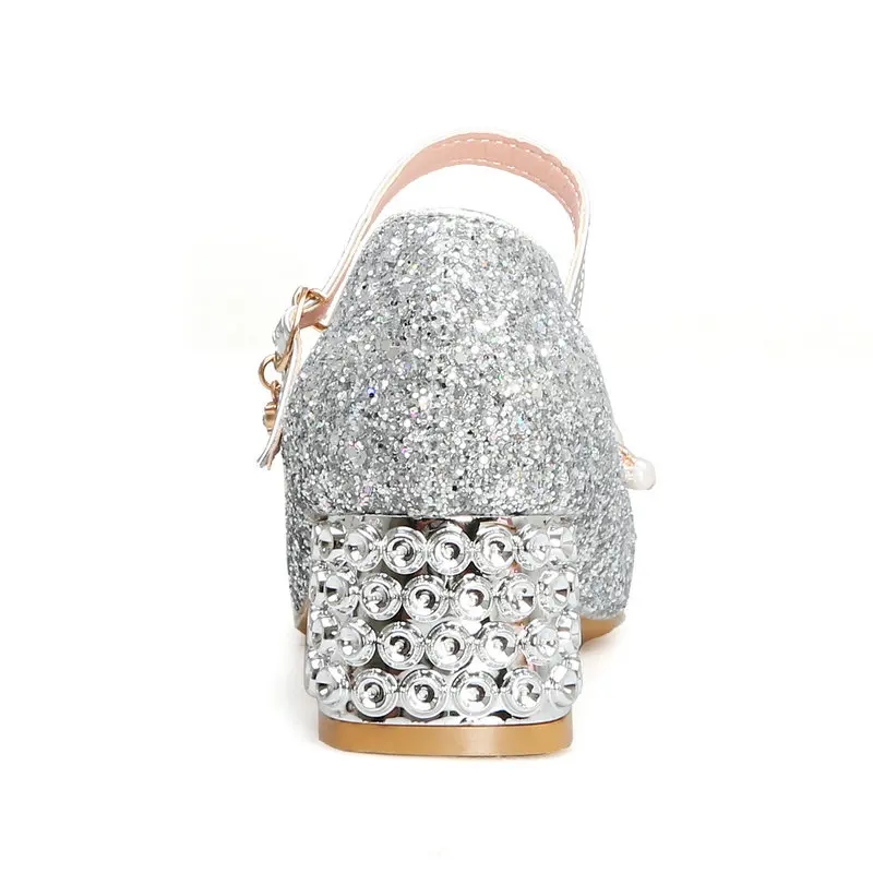 Женские туфли расшитые блестками в стиле Мэри Джейн лодочки Модная обувь с