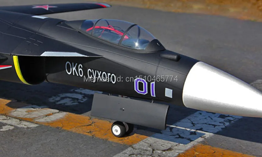 LanXiang SU47 Berkut KIT Twin 70mm EDF Jet plane RC model | Игрушки и хобби