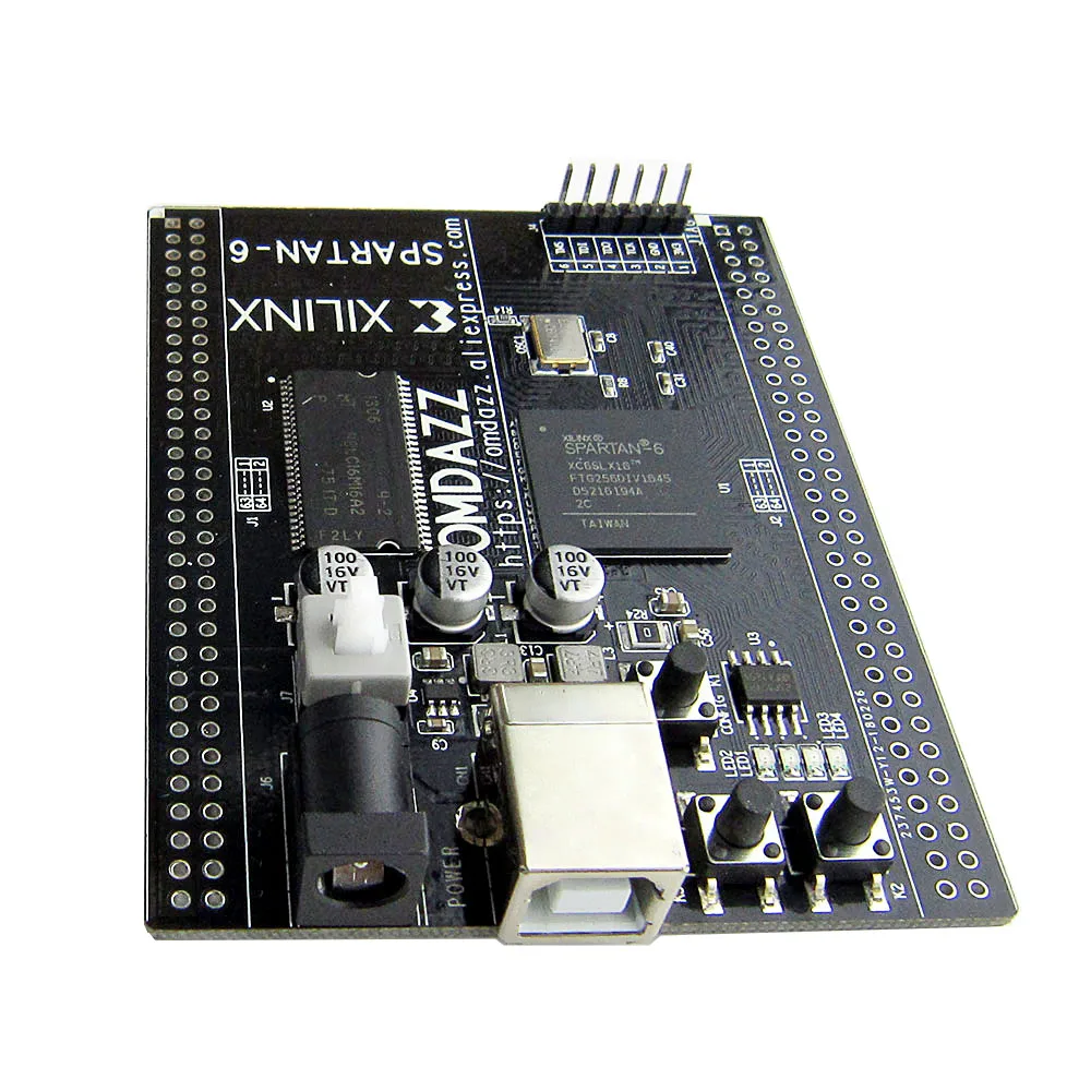 Макетная плата XILINX FPGA Spartan 6 XC6SLX16 основная с 32 Мб SDRAM и расширения IO VGA USB2.0 UART|fpga