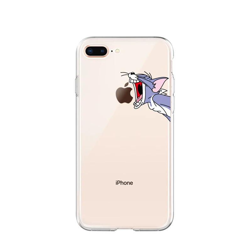 03 Чехол с милым узором для iPhone XS Max XR 11 Pro Max Модный прозрачный мягкий чехол из ТПУ для iPhone X 10 8 7 6S Plus 5 5S SE 11 - Цвет: 03