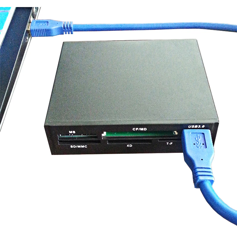 EN Labs все в 1 внешний кардридер USB 3 0 SD CF ms XD TF настольный считыватель карт флэш