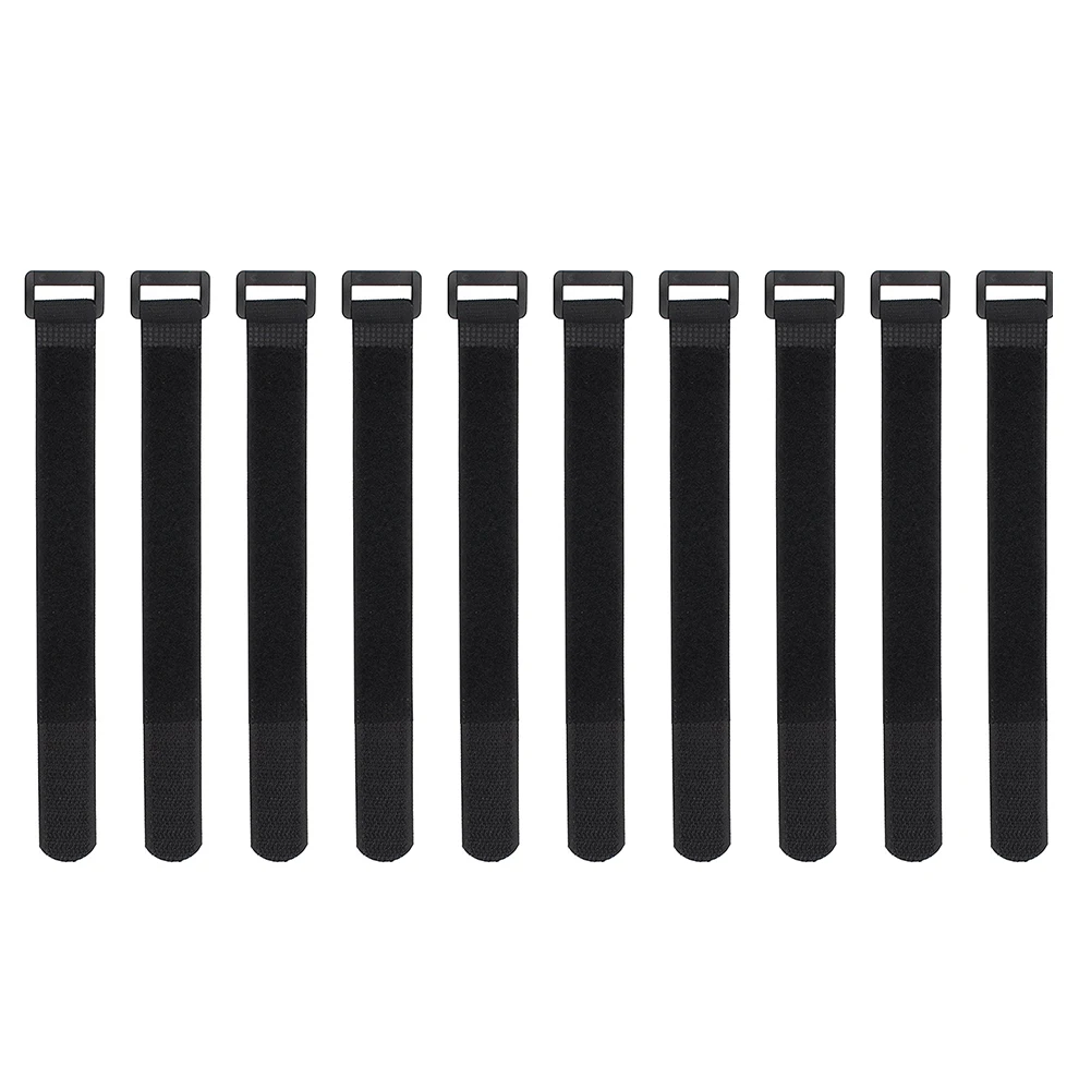 10 шт. 20 мм * 200 мм самоклеящаяся многоразовая кабельная стяжка 8 дюймов нейлоновая застежка-крючок и петля ремень стяжки для шнура органайзер для ПК ТВ