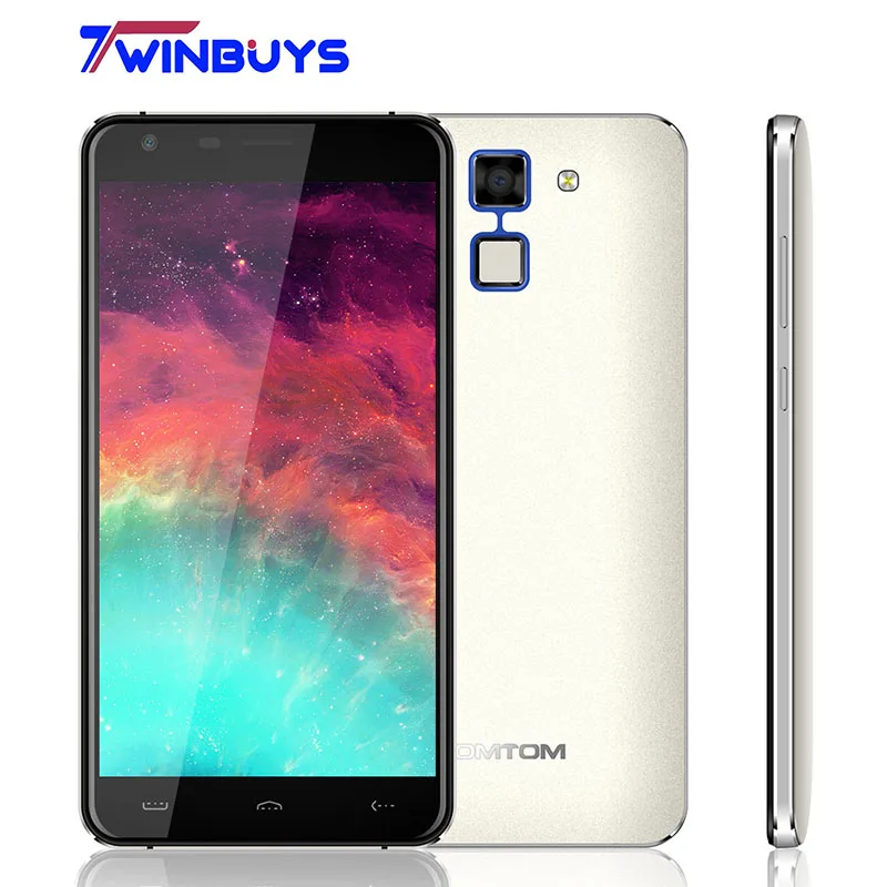 HOMTOM HT30 смартфон 3g WCDMA отпечатков пальцев 5 "MTK6580 4 ядра Android 6 0 1 ГБ + 8 8MP 3000 мАч