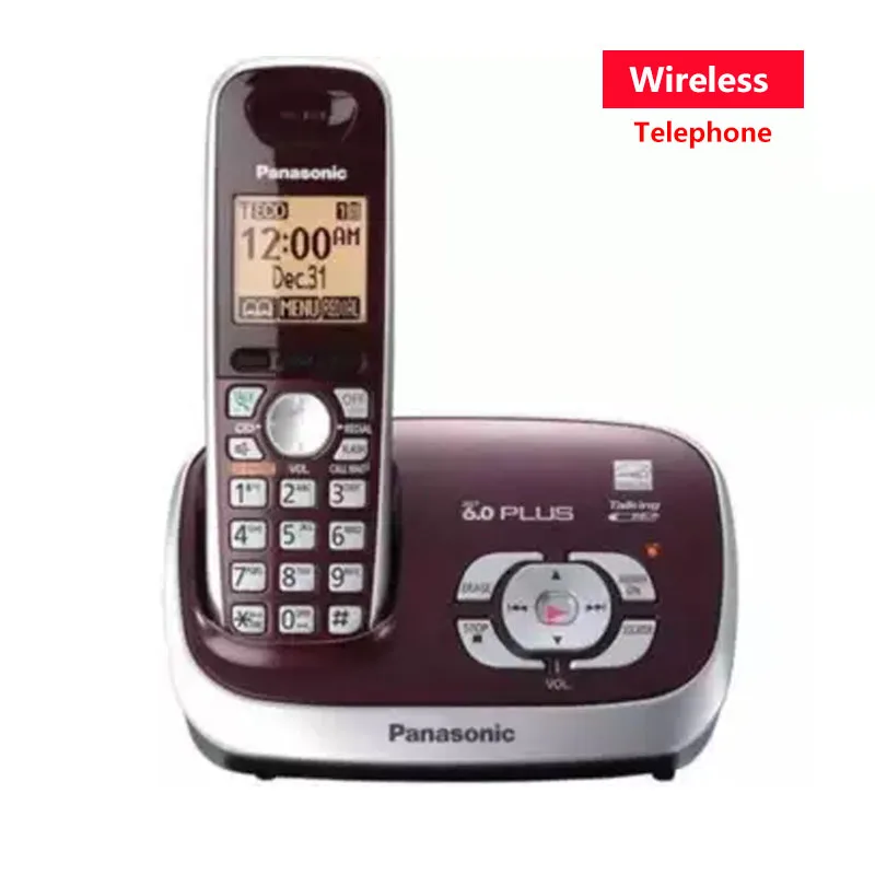 One Handset Цветной Dect 6,0, ID, цифровой беспроводной телефон с системой ответа, беспроводная базовая станция, беспроводной стационарный телефон для офиса - Цвет: One Handset