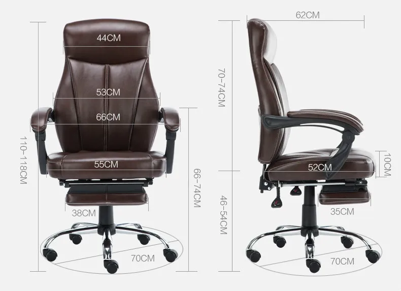 Nap стул эргономичный офиса Лежащего Компьютерные Кресла лежа подъема