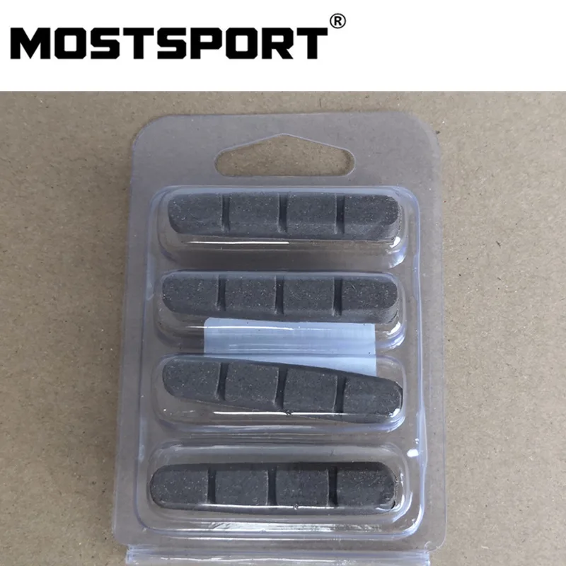 Тормозные колодки для карбоновых дисков/колес Shimano/Campy Высокое качество для остановки и низкой температуры тормоза MSBP18 Сделано в Тайване - Цвет: shimano 1 set
