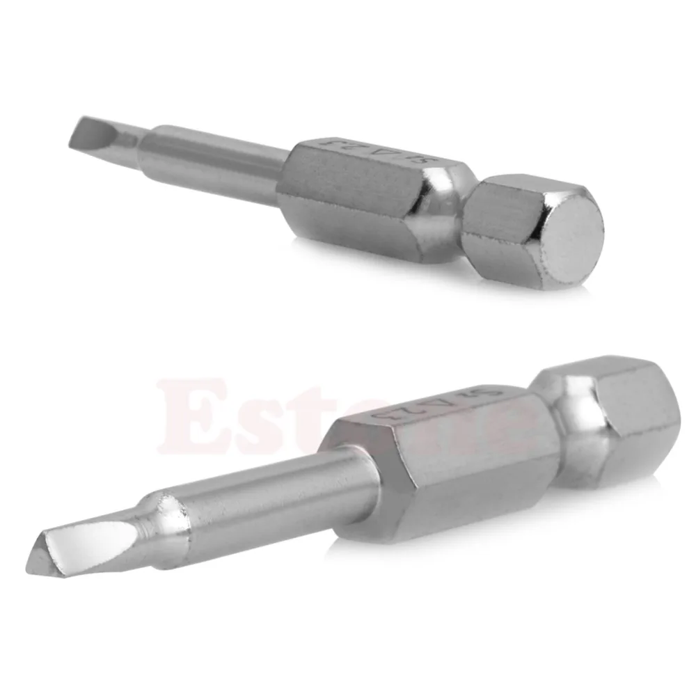 5 шт./компл. магнитные треугольные насадки для отверток S2 сталь 1/4 шестигранный