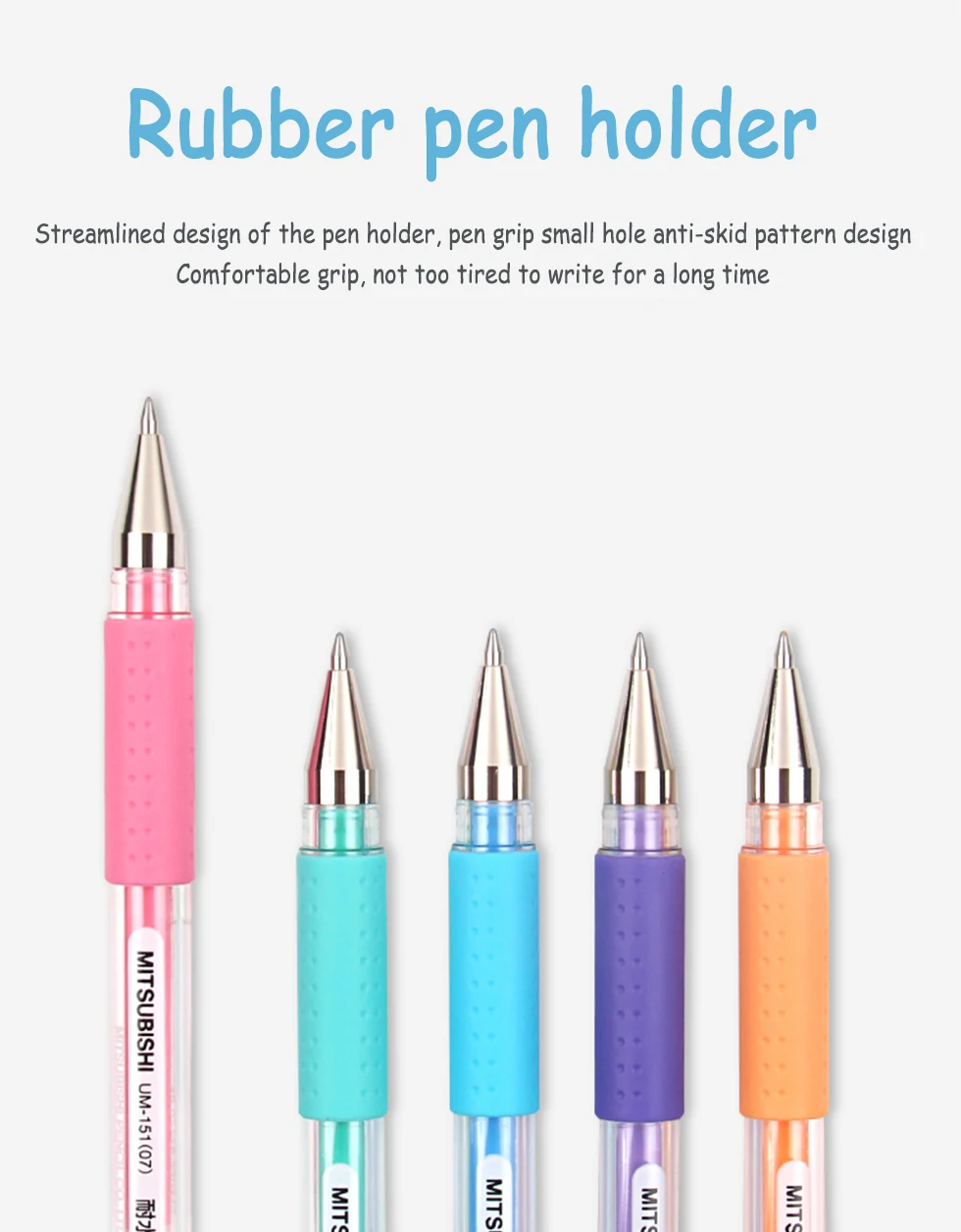 1 шт Япония 0,38/0,7 мм Mitsubishi Uni-Ball/Rollerball Signo 151 металл/молочный цвет минимальное количество гелевых чернил для офисного подписи Водонепроницаемая ручка