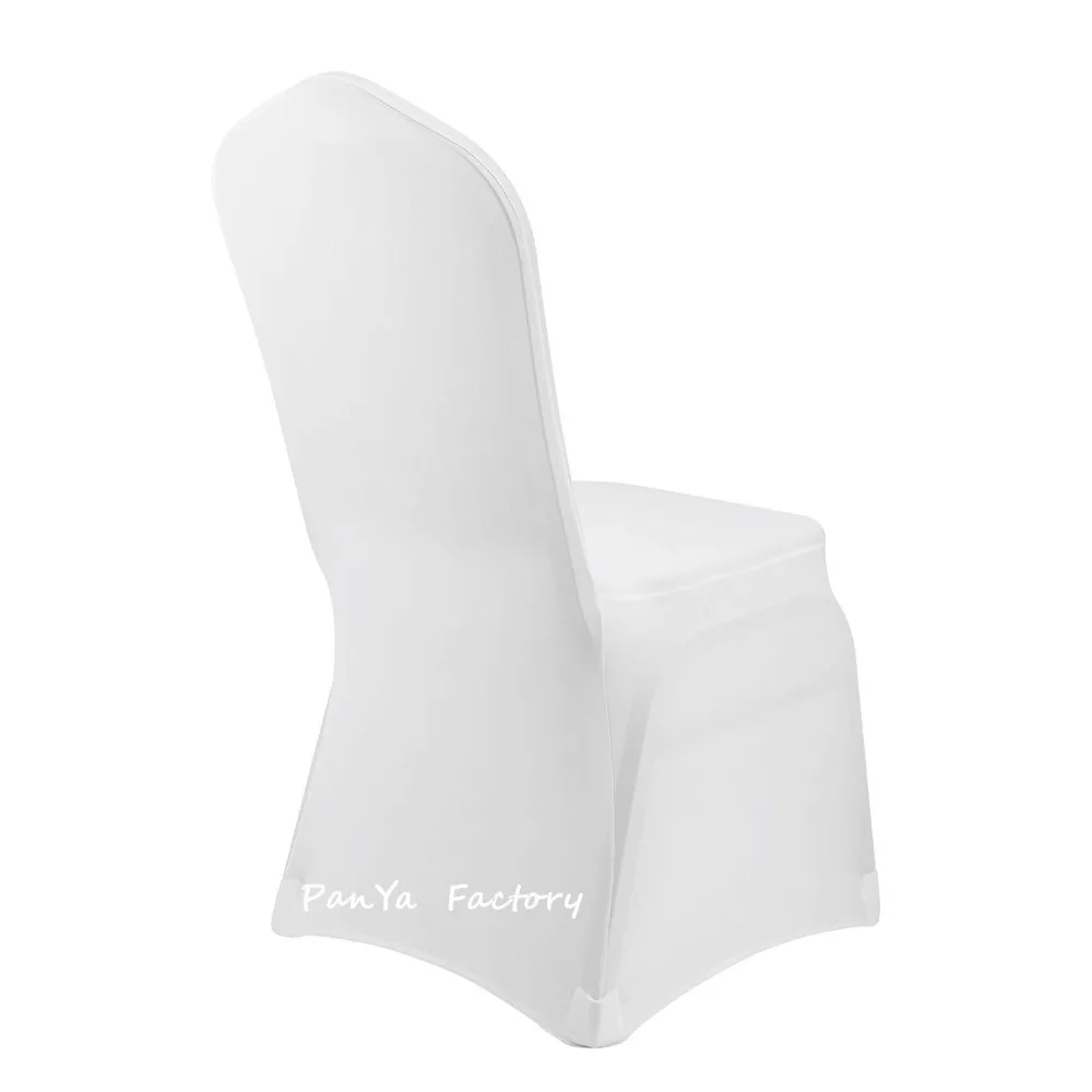 Отправка из Украины 50 шт. универсальные размеры Чехлы белый полиэстер спандекс