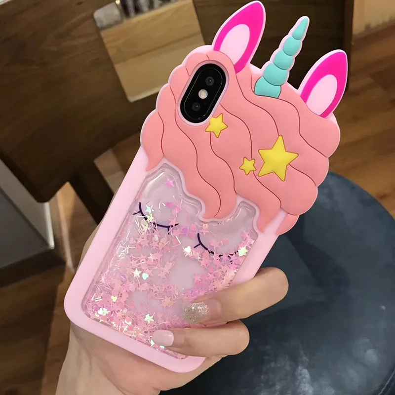 Силиконовый чехол для iPhone 5S SE 2020 6S 7 8 Plus XR XS 11 12 Pro Max с блестками|Бамперы| |