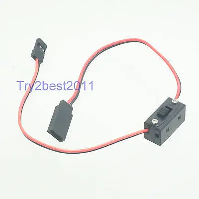 

On/Off Switch Servo Extension Lead JR Futaba connector