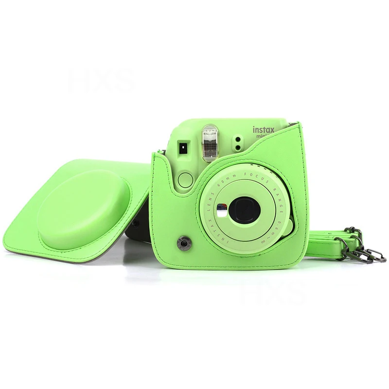 Чехол для Камеры Fujifilm Instax Mini качественная сумка через плечо из искусственной кожи с ремешком для Fuji Instax Mini 9, Instax Mini 8