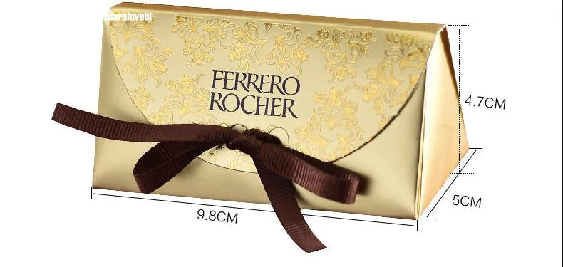 Коробки конфетные для свадебных торжеств 20/50/100 шт. вечерние подарочные коробки