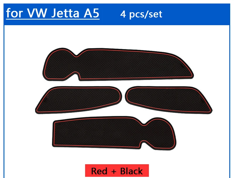 Для VW Jetta A5 2006-2011 Противоскользящий резиновый коврик для подушки Volkswagen MK5 GLI 2007 2008