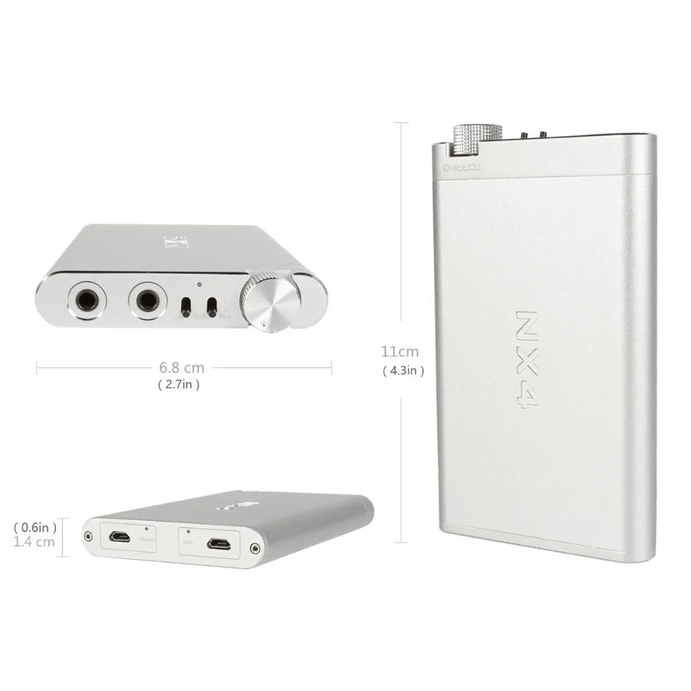 Топпинг NX4 ES9038Q2M XMOS U208 USB DSD DAC/портативный усилитель для наушников