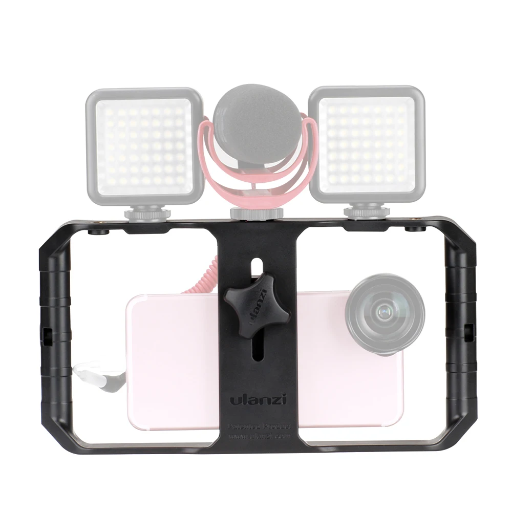 Ulanzi U-Rig Pro 3 Shoe Handheld смартфон Video Rig Film Making Vlogging Recording Case кронштейн стабилизатор для
