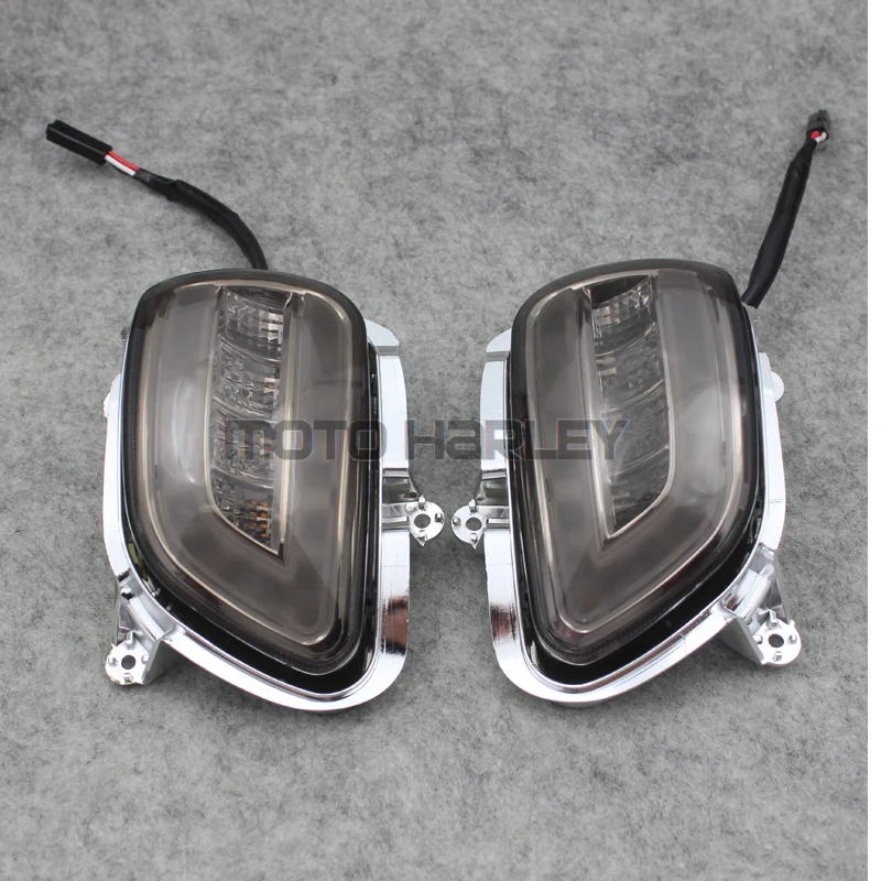 Светодиодный передний поворотный сигнал для мотоцикла Honda Goldwing GL1800 01-17 F6B 13-17 2014 2015