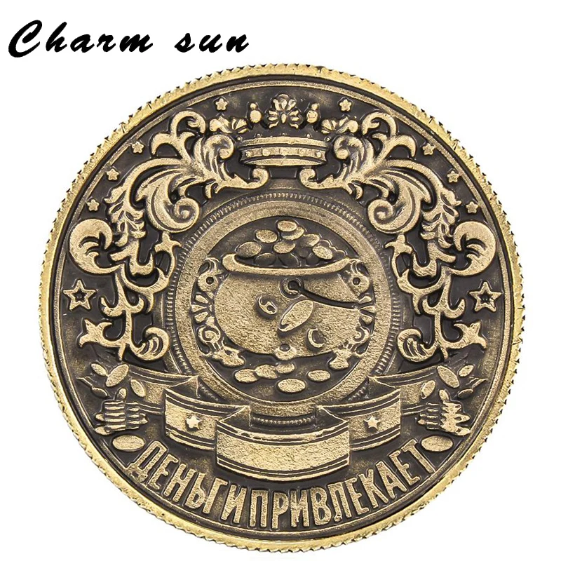 Оптовая продажа 1 монета шт./лот. Русская памятная КОПИЯ Свадьба Новый год подарок