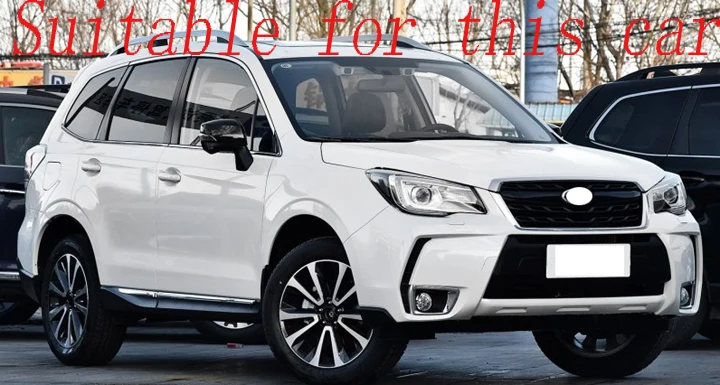 Для Subaru Forester SJ 2013 2014 2015 2016 2017 пластиковые накладки на окно автомобиля козырьки от
