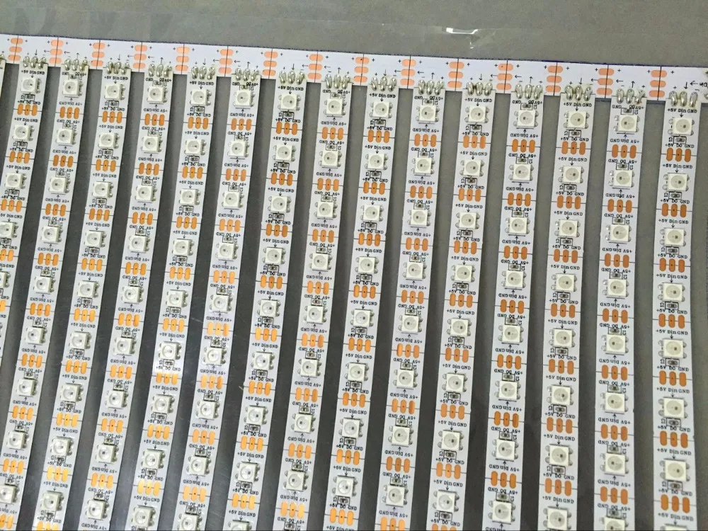 Полноцветная гибсветодиодный Светодиодная панель RGB SK6812 30*30 пикселей 5 в