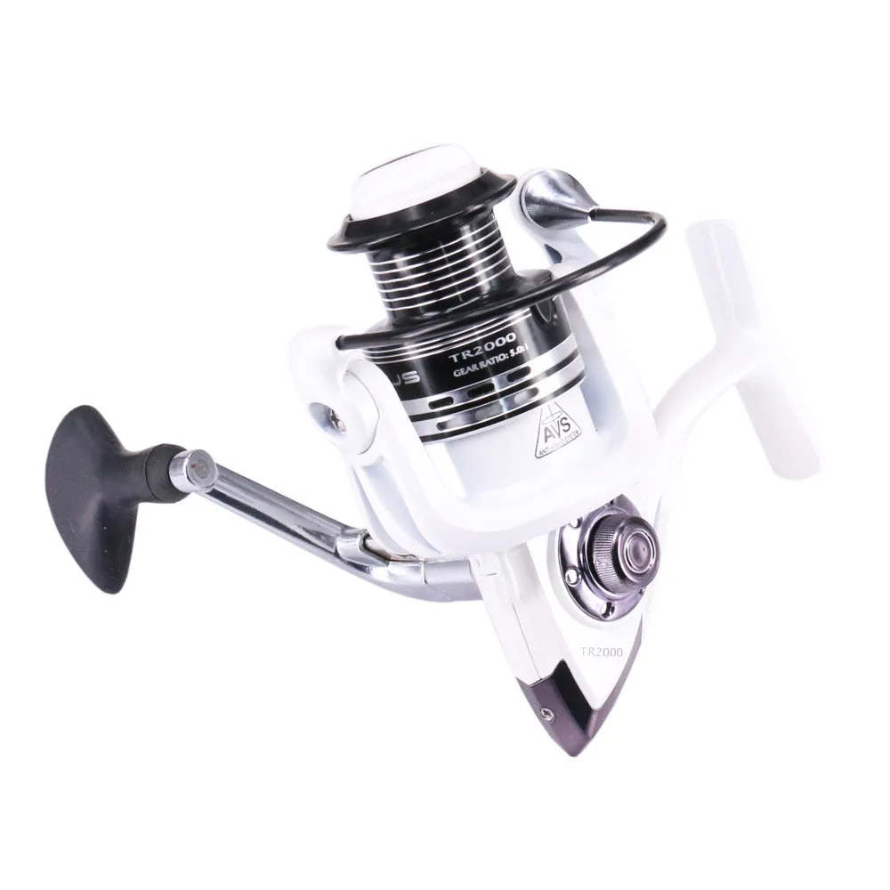 Рыболовная катушка Pesca полностью Металлическая спиннинговая Carretilha Vissen серии