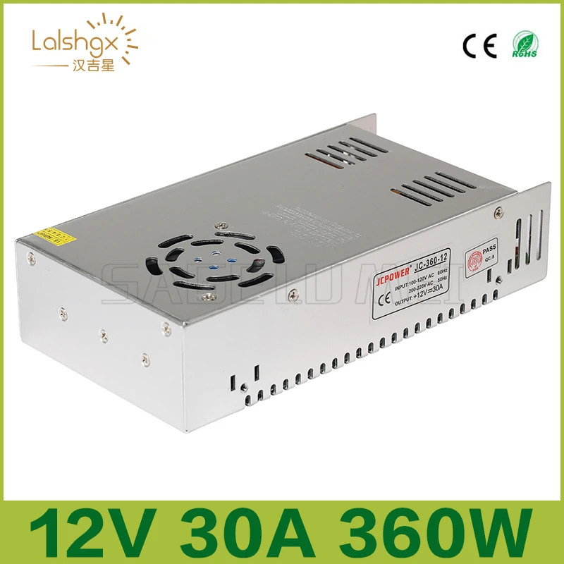 Высокое качество DC5V 12V 24V 36V 3В светодиодные полосы Мощность адаптер AC100-240V 1A 2A 3A 4A 5A 6A 8A 10A 15A 20A 30A 40A 50A Питание