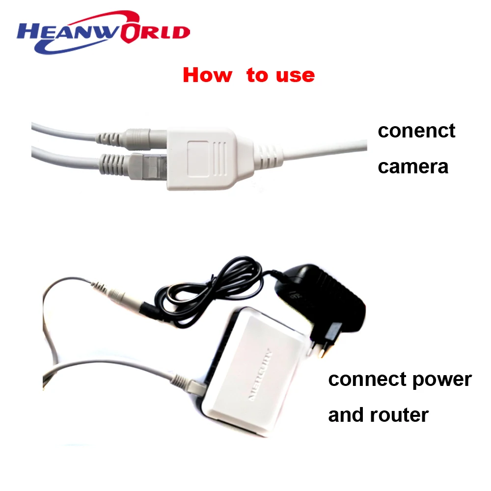 Сетевой кабель Heanworld для ip-камеры 10 м 15 20 сетевой RJ45 система видеонаблюдения