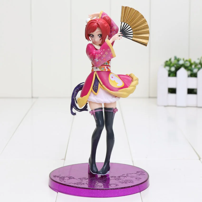 Аниме 17 см любовь Живая фигурка fate zero MINAMI KOTORI SONODA UMI HOSHIZORA RIN TOJO NOZOMI KIMINO ПВХ Коллекция игрушек - Цвет: F no color box