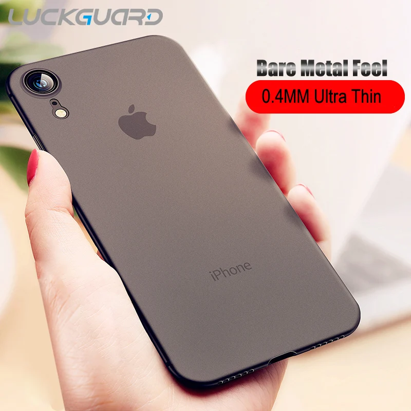 Оригинальный ультратонкий чехол для телефона LuckGuard 0 4 мм iPhone X 10 XS Прозрачная