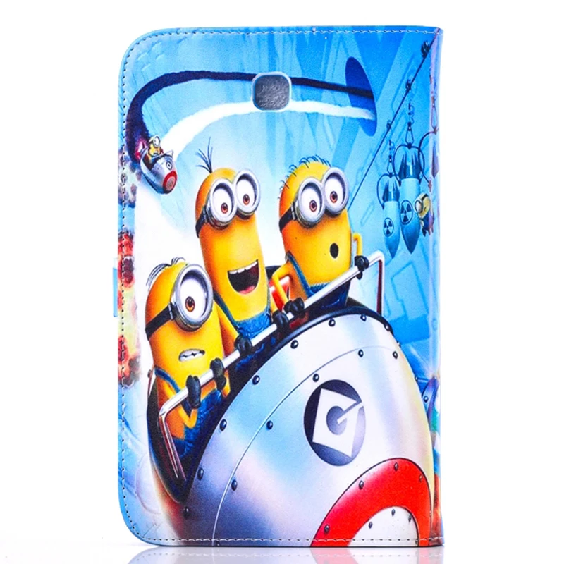 Чехол для samsung Galaxy Tab 4 7 0 SM T230 T231 T235 прекрасный мультфильм Миньоны модели