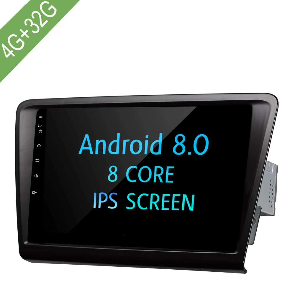 Автомобильный мультимедийный плеер 1 Din Android 8 0 автомобильный DVD для Volkswagen Skoda rapid