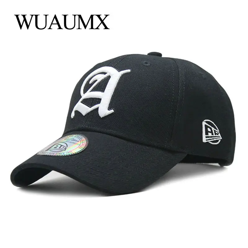 Wuaumx 2018 Новый Бейсбол Кепки Для мужчин хлопок женщин открытый уличный Стиль хип