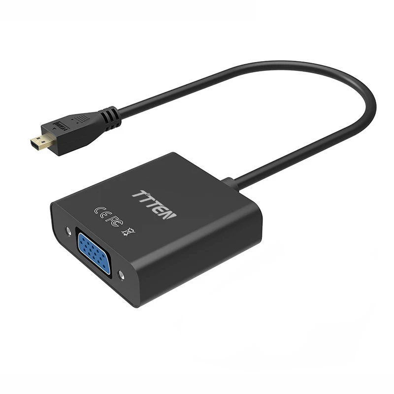 EtopLink Micro HDMI VGA кабель для мужчин и женщин адаптация аудио разъем USB HD конвертер XBOX