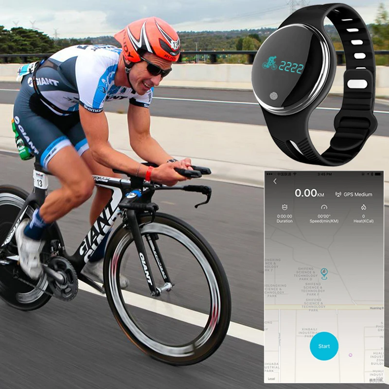 Новый Для мужчин умный Браслет Шагомер Одежда заплыва Sport Band Водонепроницаемый