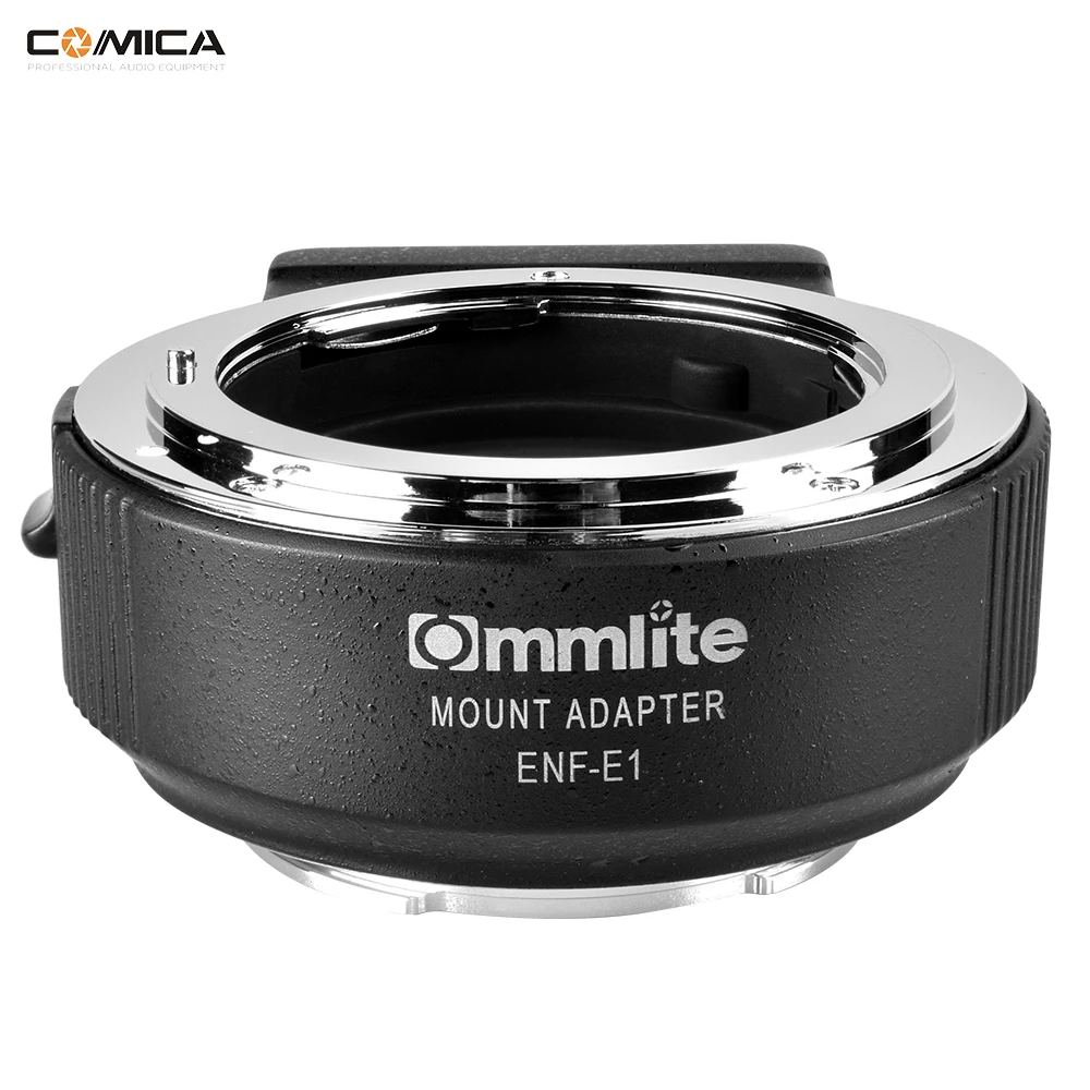 Новый электронный адаптер для объектива COMMLITE CM-ENF-E1 PRO Nikon F к камере Sony E-Mount с