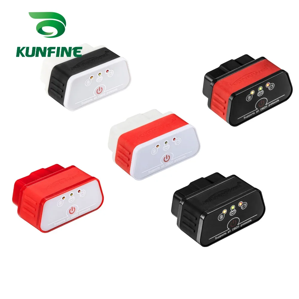 Автомобильный сканер KW903 Bluetooth 3 0 OBD2 считыватель кодов стирание ошибок OBD 2 ELM 327 ELM327