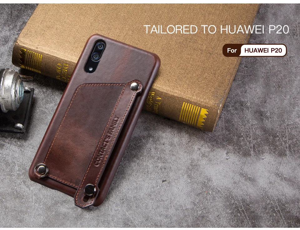 Чехол из натуральной кожи для huawei P20, чехол со слотом для карт, Магнитный чехол для huawei P20, флип-чехол, кожаный чехол P20, кошелек, сумка для телефона